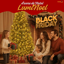 LumiNoel™- Árvore de Natal Premium com LEDs Embutidos [BLACK FRIDAY]