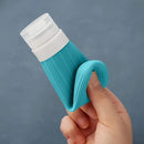 Kit 4 Frascos de Silicone Para Viagem | Anti-Vazamento